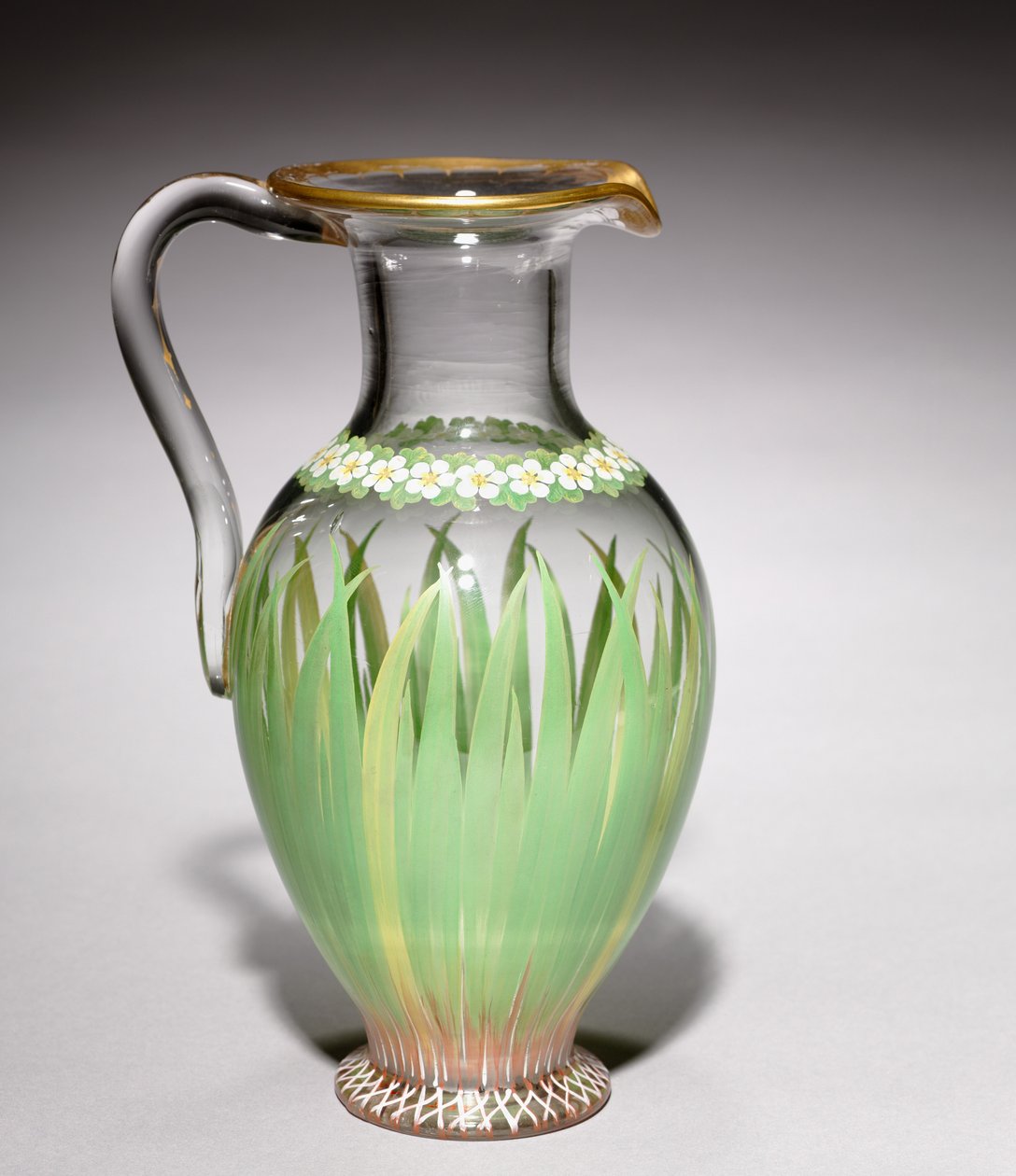 إبريق ، تنفيذ JF Christy ، Stangate Glass Works ، 1847 بواسطة ريتشارد ريدجريف
