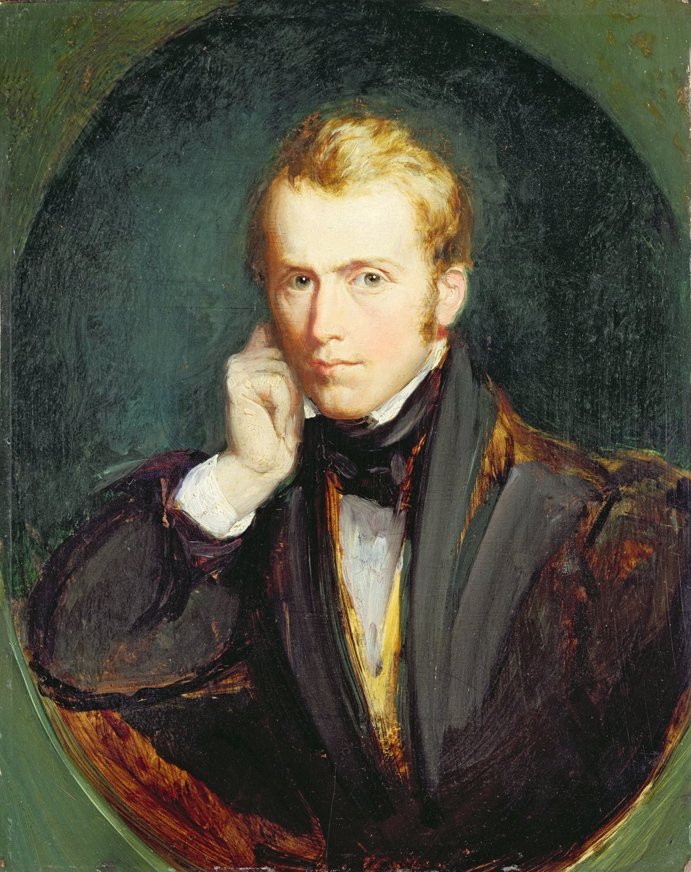 بورتريه ذاتي ، 1827-1837 (زيت على لوح) بواسطة ريتشارد ريدجريف