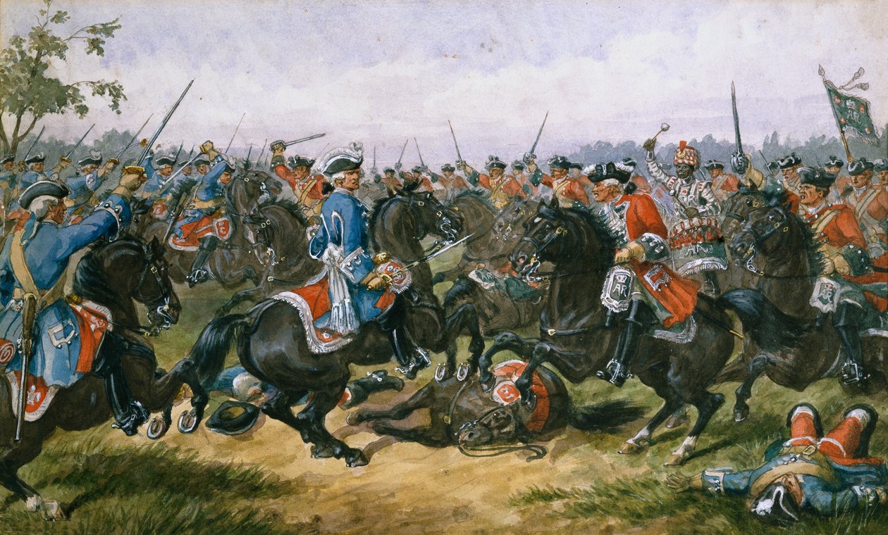 معركة Malplaquet بواسطة ريتشارد سيمكين
