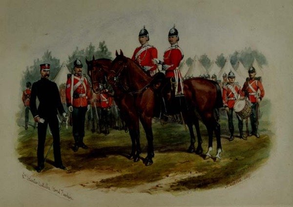 كتيبة المتطوعين الثانية ، Fusiliers الملكية بواسطة ريتشارد سيمكين
