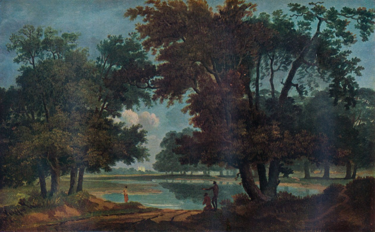 حديقة سانت جاميس ، c1800 بواسطة ريتشارد ويستال