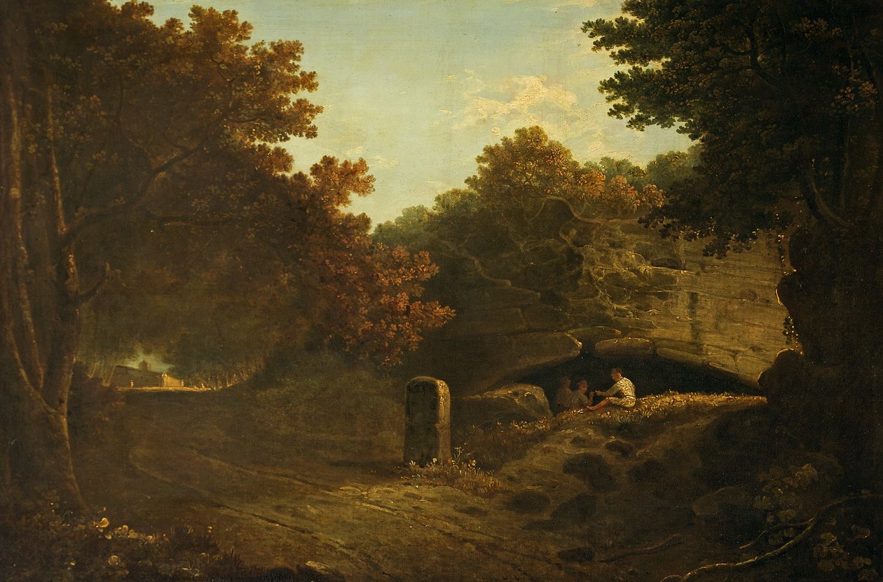 La Riccia ، بالقرب من ألبانو ، إيطاليا 1752-57 (زيت على قماش) بواسطة ريتشارد ويلسون