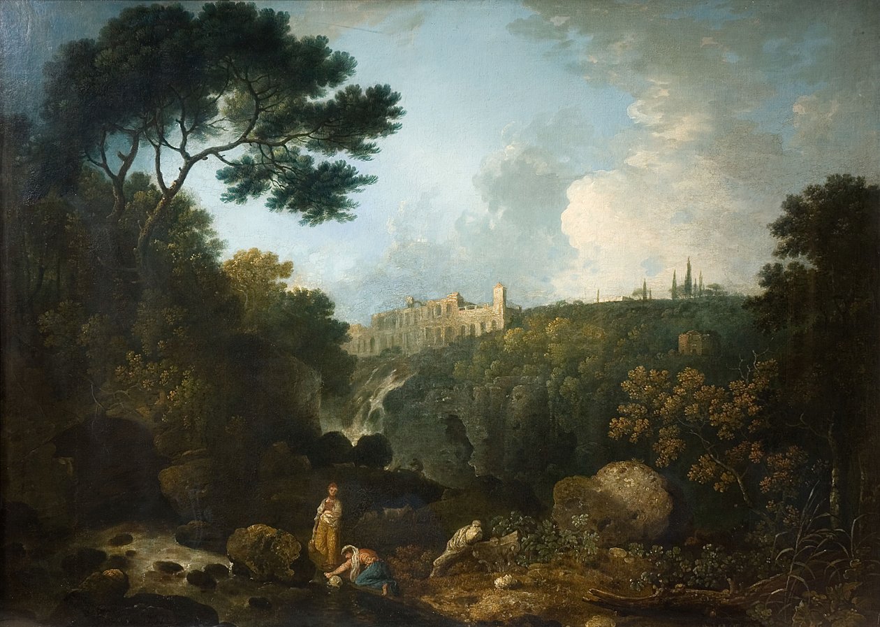 تيفولي - فيلا Maecenas 1767 بواسطة ريتشارد ويلسون