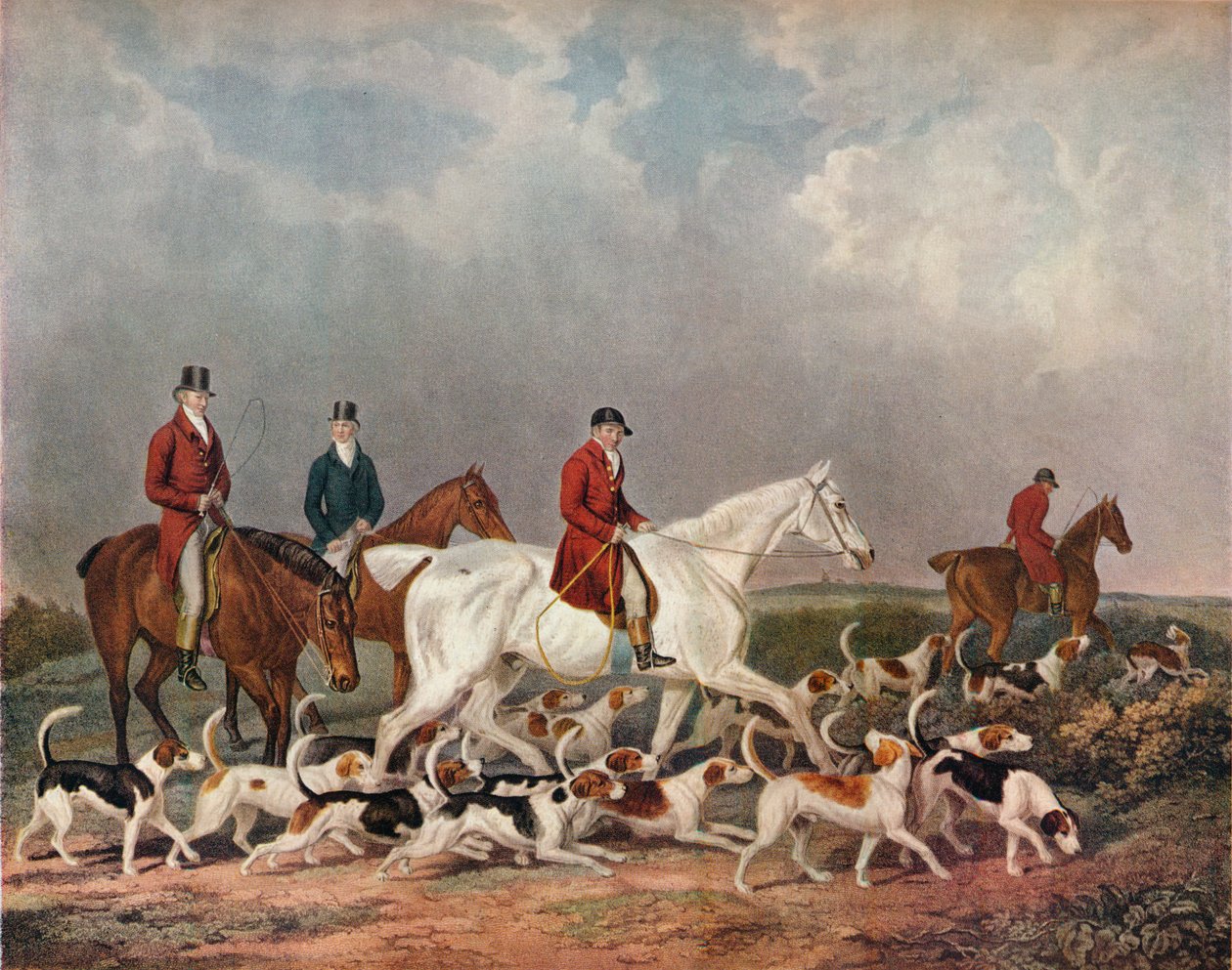 إيرل ديربيس ستاغ هاوندز ، c1823 بواسطة ريتشارد وودمان