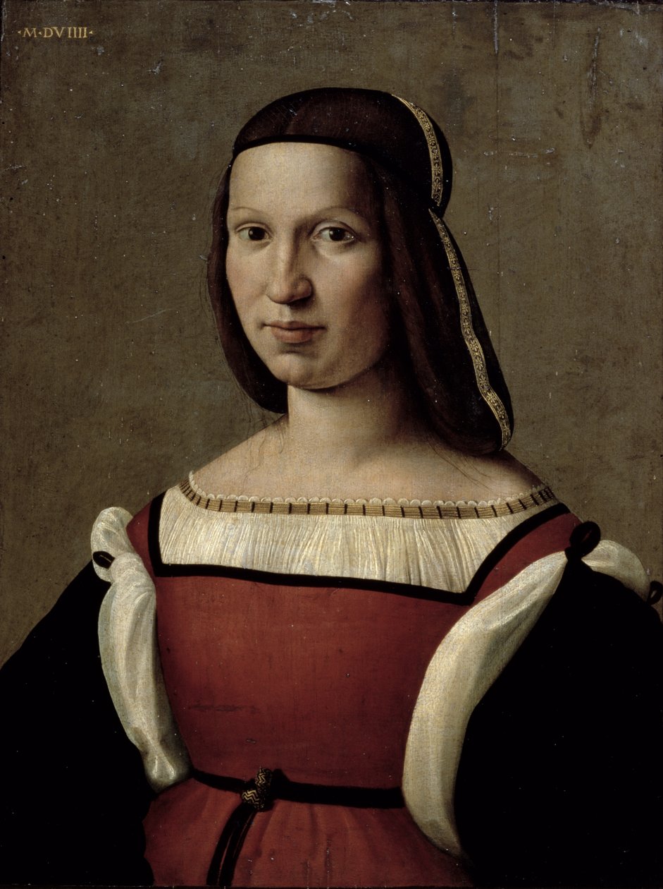 صورة لامرأة ، 1509 بواسطة Ridolfo، Il Ghirlandaio