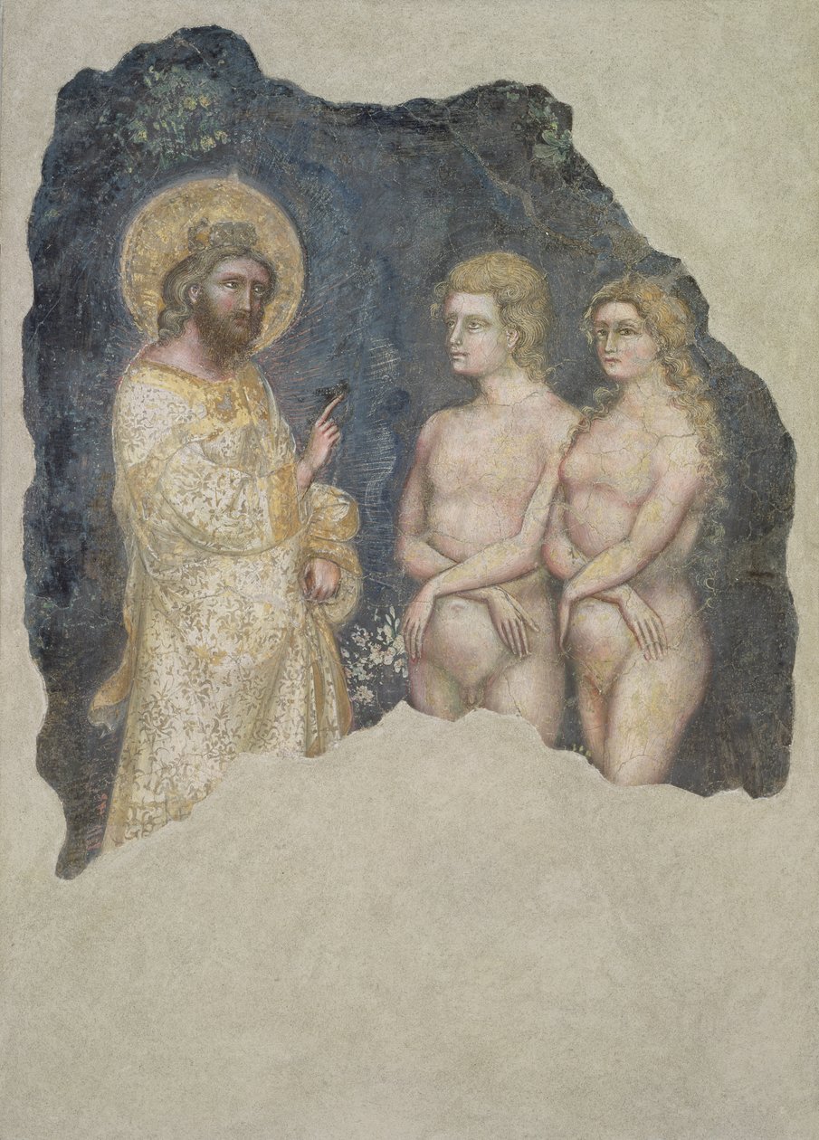 آدم وحواء مباركة من الله ، ص 1357 بواسطة Ridolfo di Arpo Guariento