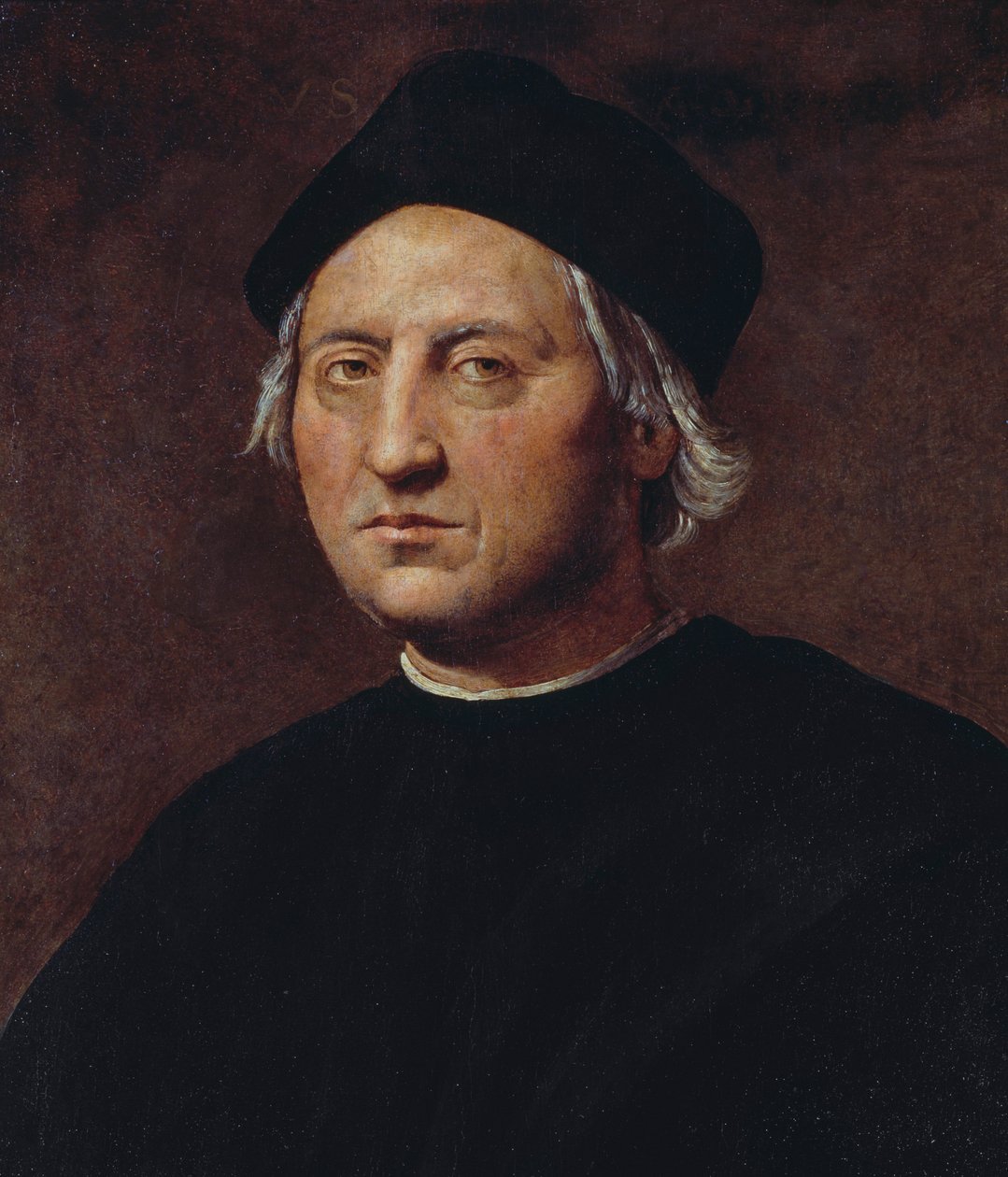 صورة كريستوفر كولومبوس (1451-1506) ، مستكشف وملاح إيطالي ، رسمها ريدولفو غيرلاندايو (1483-1561) بواسطة ريدولفو الثاني (1483-1561) غيرلاندايو