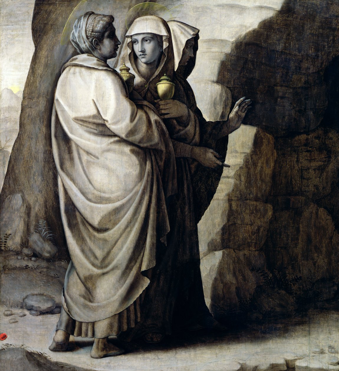 المرأة المقدسة في القبر بواسطة Ridolfo، Il Ghirlandaio