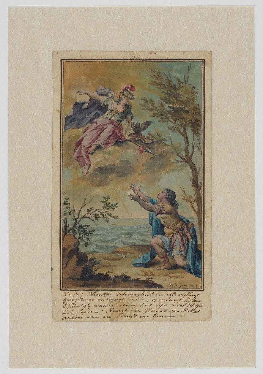 مينتور يقول وداعا لـ Telemachus سلسلة Telemachus (عنوان المسلسل) بواسطة ريك كيرت