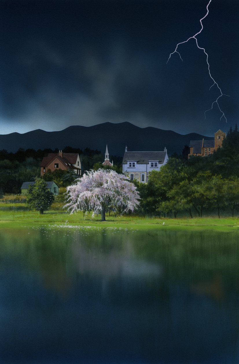 الشهر الأكثر قسوةً، 2008 (أكريليك على لوح خشبي) بواسطة 