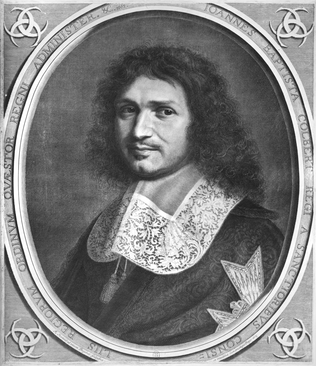 صورة جان بابتيست كولبير (1619-83) بواسطة روبرت نانتويل
