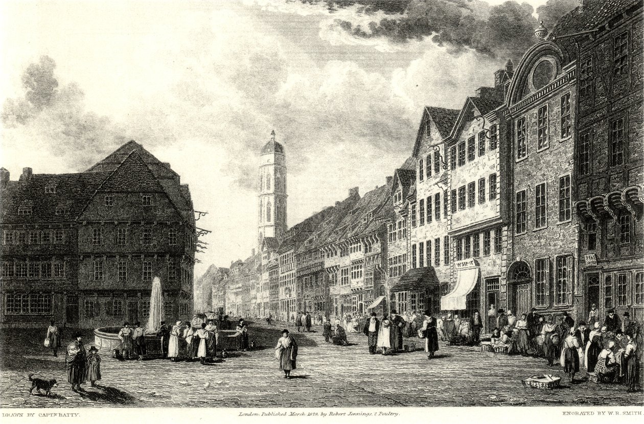 Goettingen Markt Weender Strasse بواسطة روبرت باتي