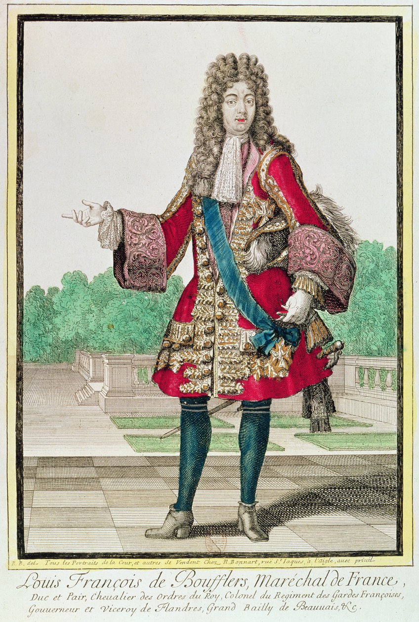 المارشال لويس فرانسوا دي بوفليرز (1644-1711) بواسطة روبرت بونارت