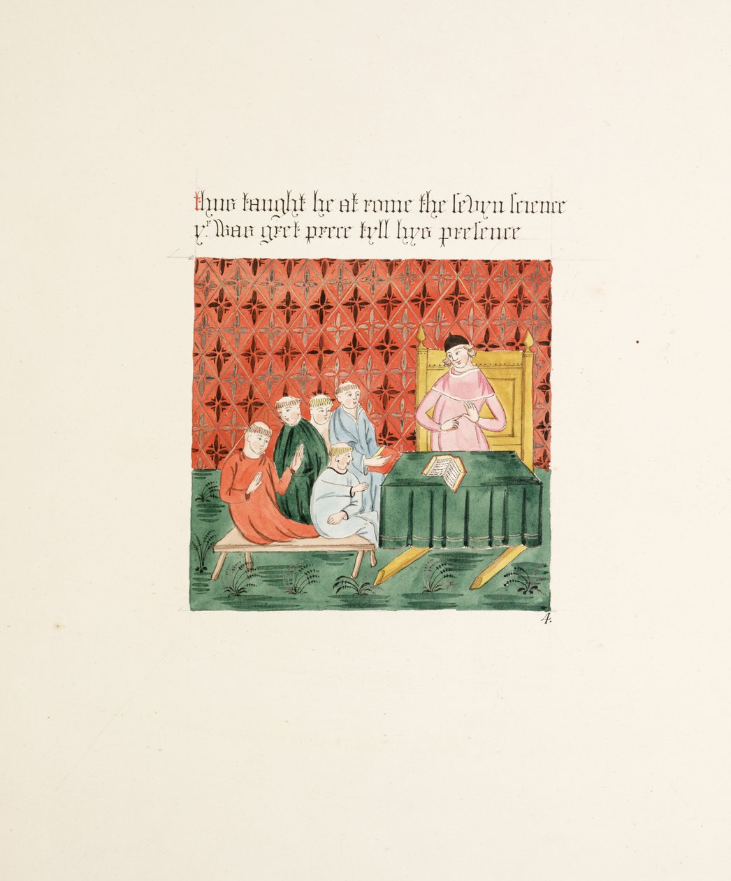 Ms. New Coll 380، f13r. آثار كنيسة كاتدرائية سانت ماري ، كارلايل ، رسمها روبرت كارلايل ، 1795 (قلم حبر ومرحاض على ورق) بواسطة روبرت كارلايل