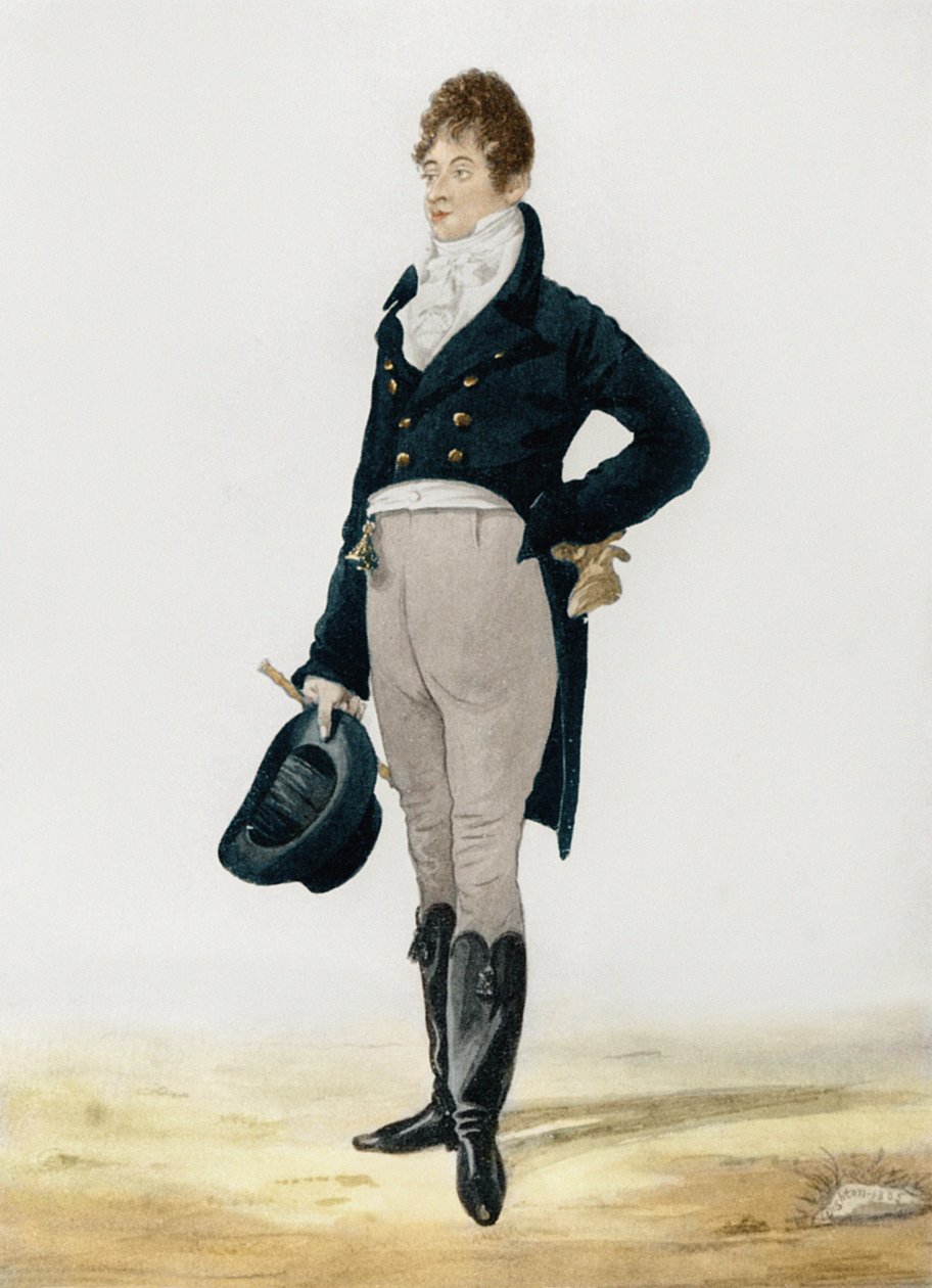 صورة لجورج بورو بروميل (1778-1849) 1805 (انظر أيضًا 106690) (تلوين لاحق) بواسطة روبرت دايتون