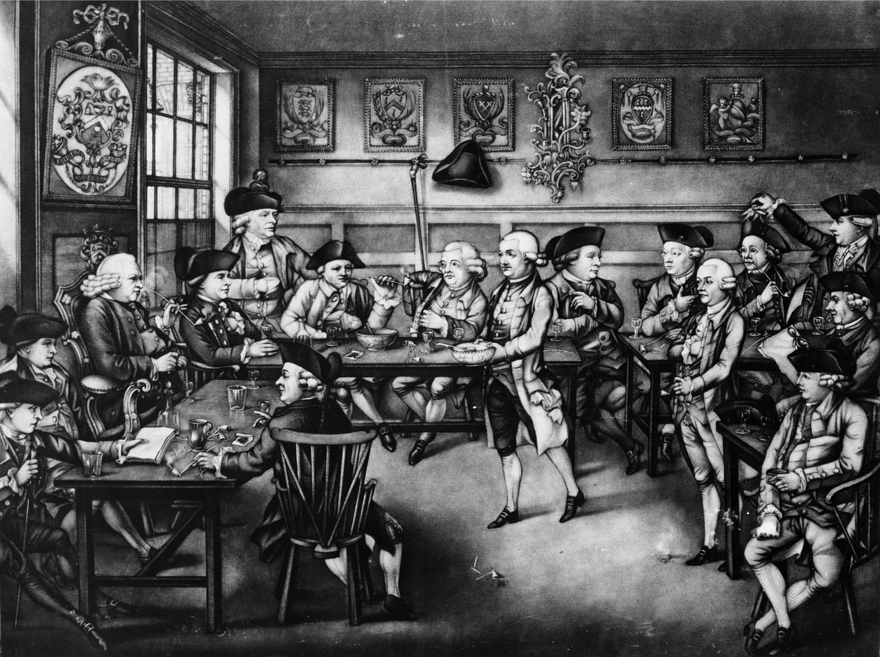 اجتماع محكمة العدل أو مدينة الترفيه ، 1779 (mezzotint) بواسطة روبرت دايتون
