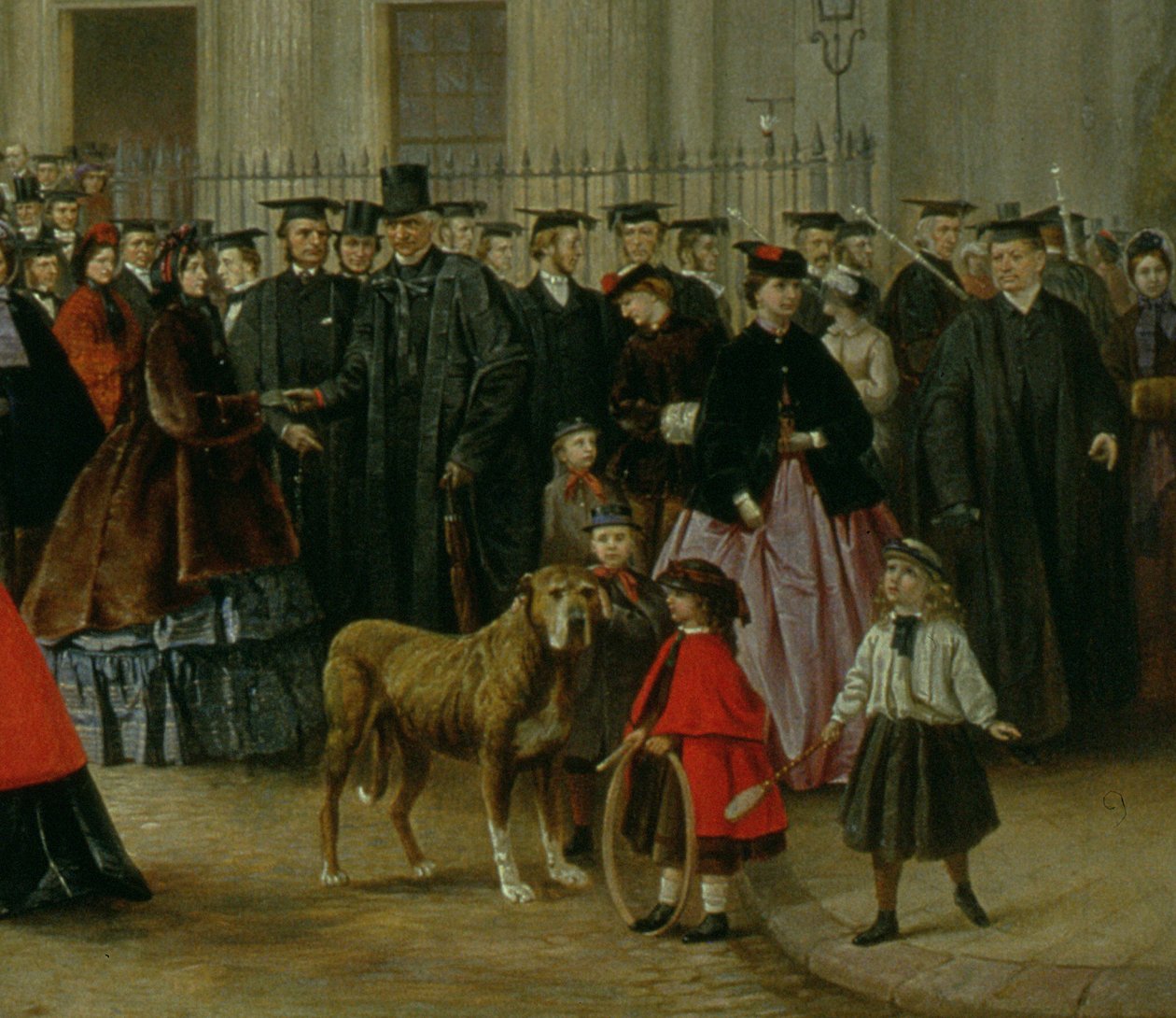 صباح درجة في كامبريدج عام 1863 زيت على قماش التفاصيل 169477 بواسطة روبرت فارين