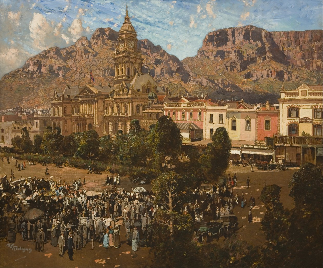 سيتي هول ، كيب تاون 1917 بواسطة روبرت جويلو غودمان