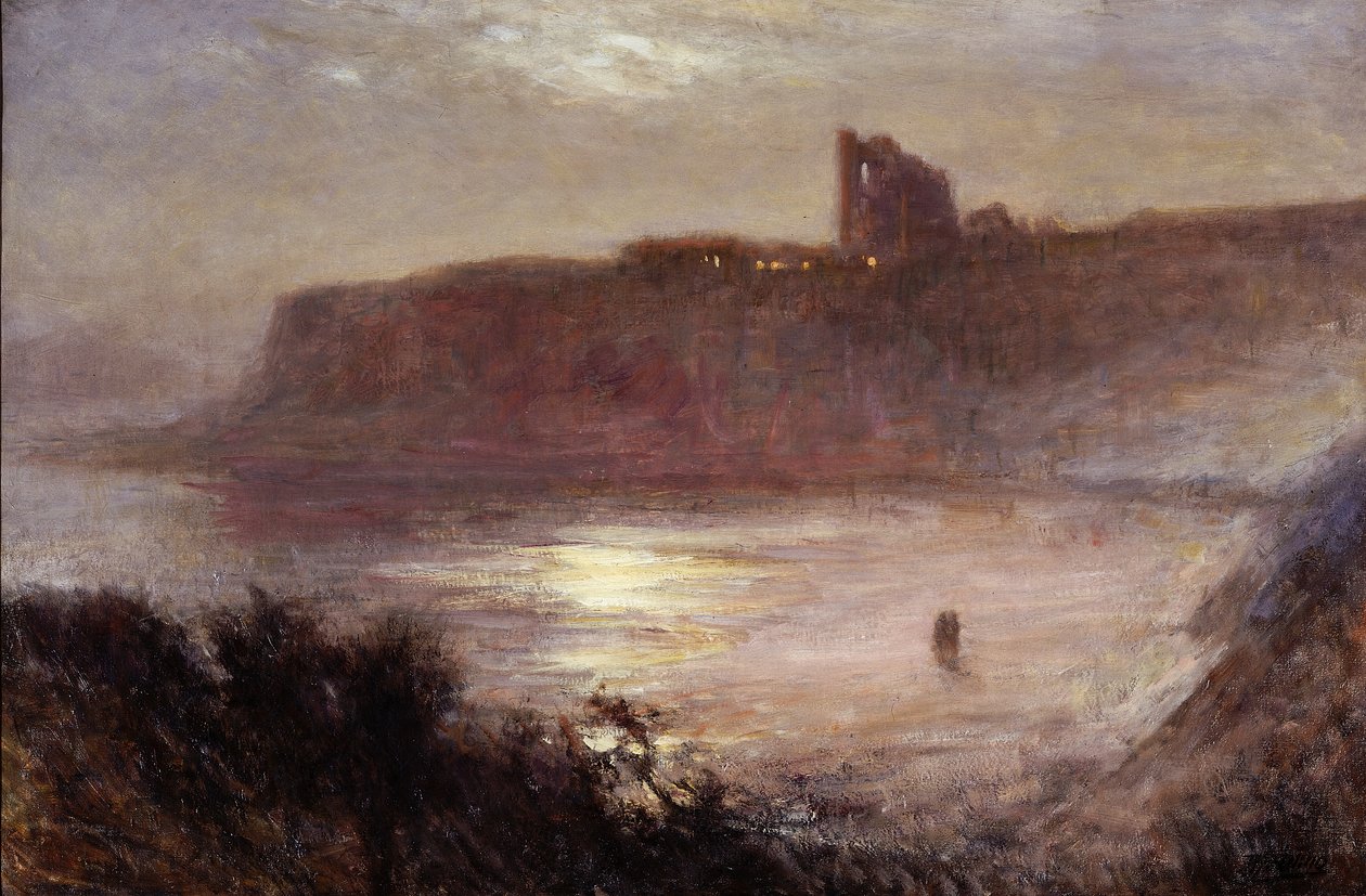 ضوء القمر - Prynory Tynemouth ، c.1922 بواسطة روبرت جوبلينج