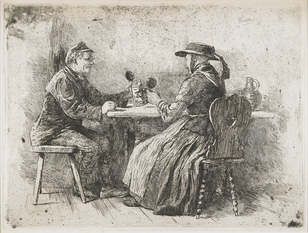 بروسيت! ، 1886 بواسطة روبرت كوهلر