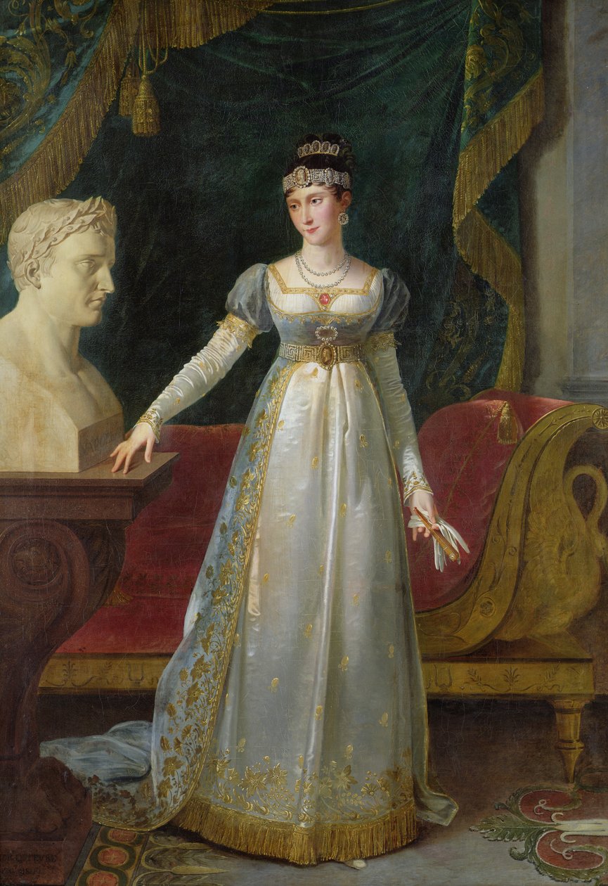 ماري بولين بونابرت (1780-1825) الأميرة بورغيزي ، 1808 بواسطة روبرت ليفيفر