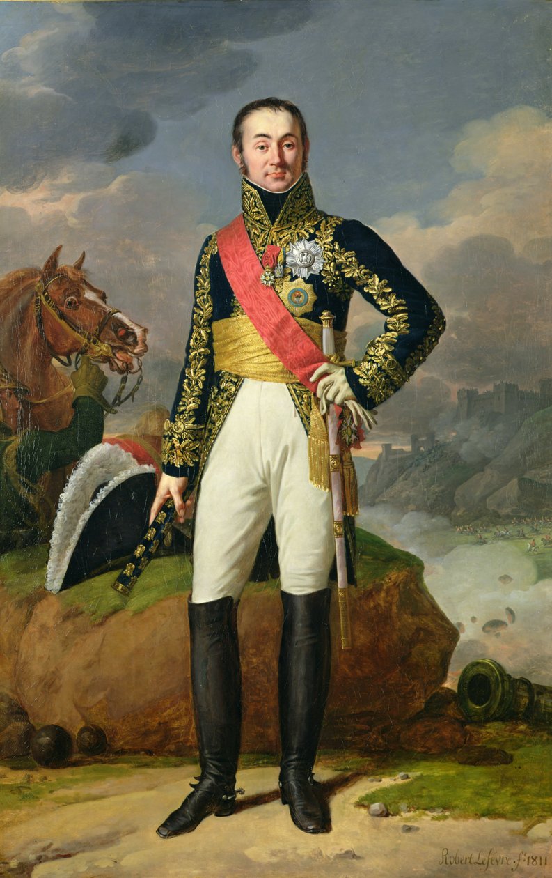 نيكولا تشارلز أودينوت (1767-1847) دوق ريجيو ومارشال الفرنسي ، 1811 بواسطة روبرت ليفيفر
