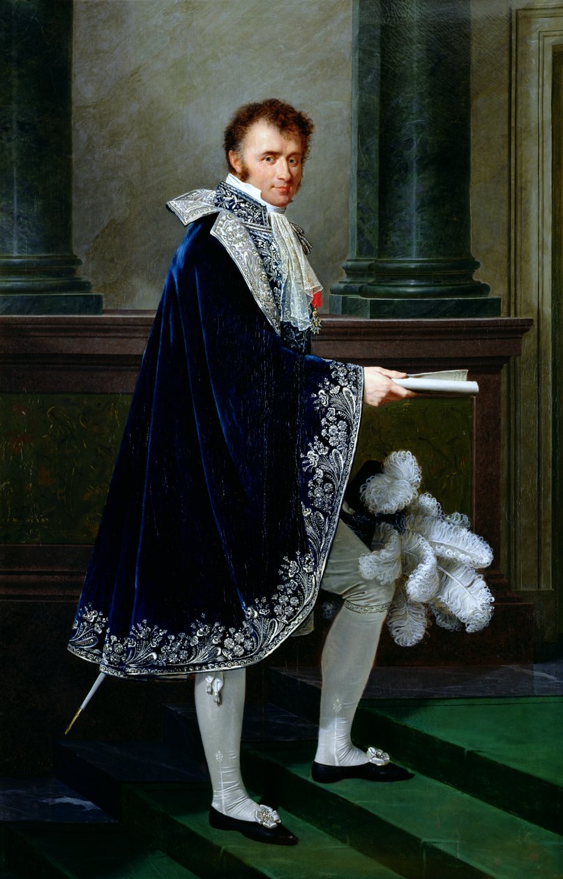 صورة فرانسوا نيكولاس مولين (1758-1850) 1806 بواسطة روبرت ليفيفر