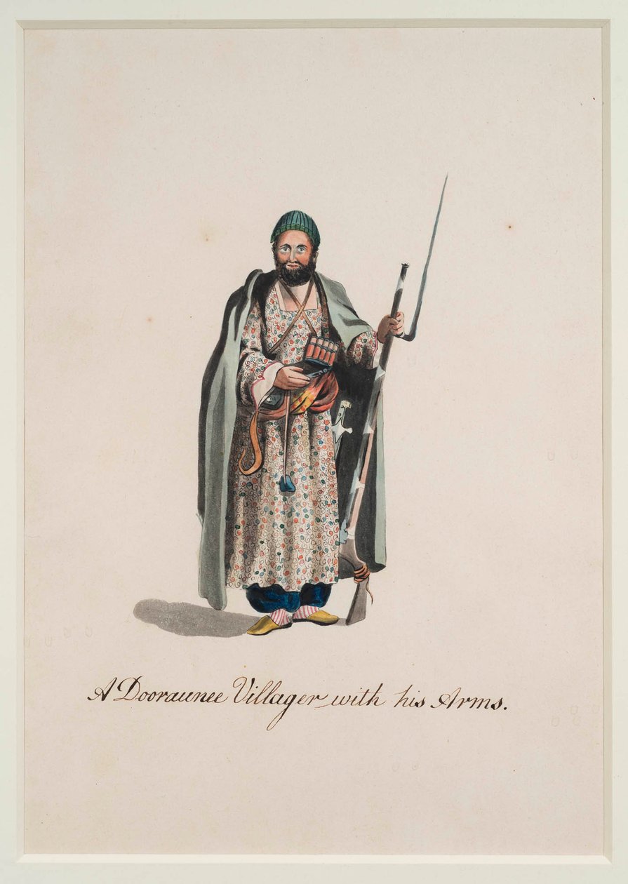 قروي Dooraunee بذراعيه ، 1815 بواسطة روبرت ميلفيل جريندلاي