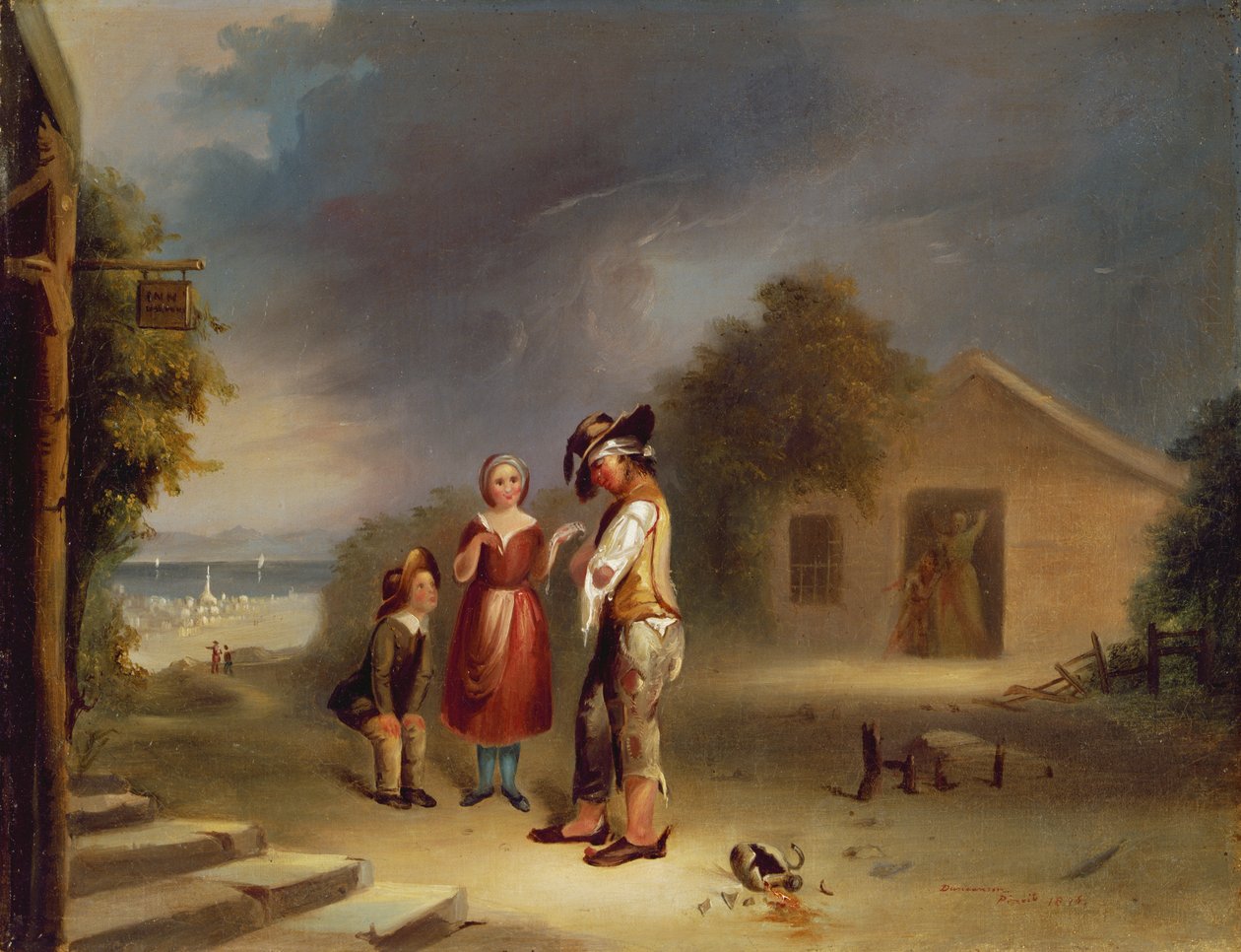 محنة السكارى ، 1845 بواسطة روبرت سكوت دنكانسون