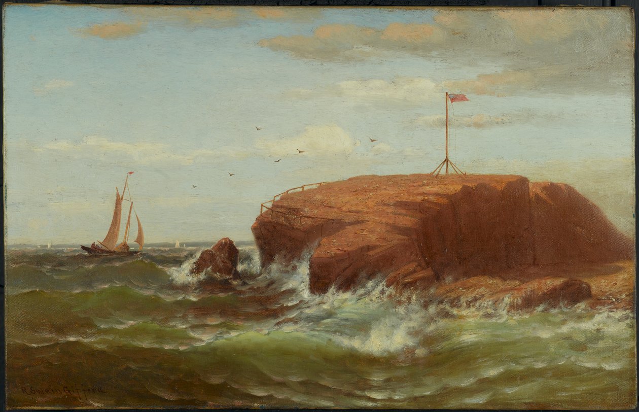 Seconnet Rock ، نيو بيدفورد ، ماساتشوستس ، c.1865 بواسطة روبرت سوين جيفورد