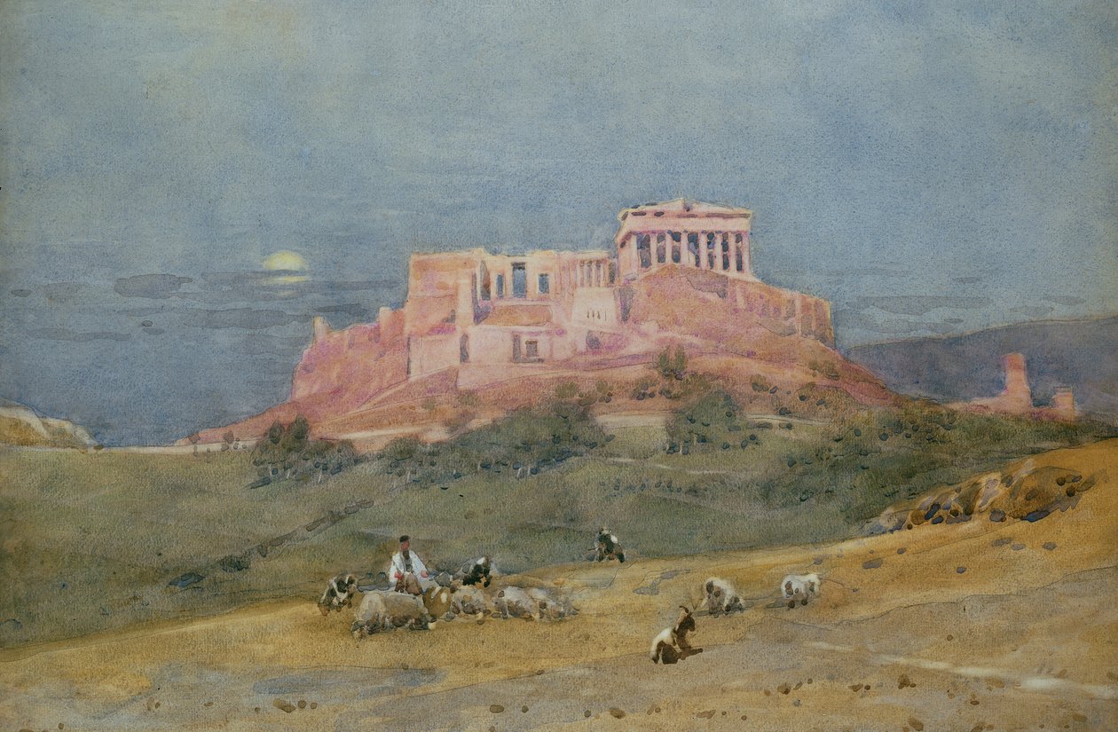 الأكروبوليس ، ج 1858 بواسطة روبرت وير ألان