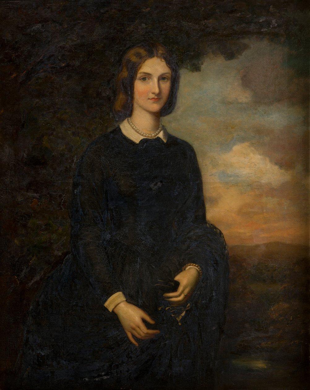 صورة لسيلينا ويلد فورستر ، كونتيسة برادفورد (1819-1894) ، 1839-1894 (زيت على قماش) بواسطة روبرت (بعد) ثوربورن