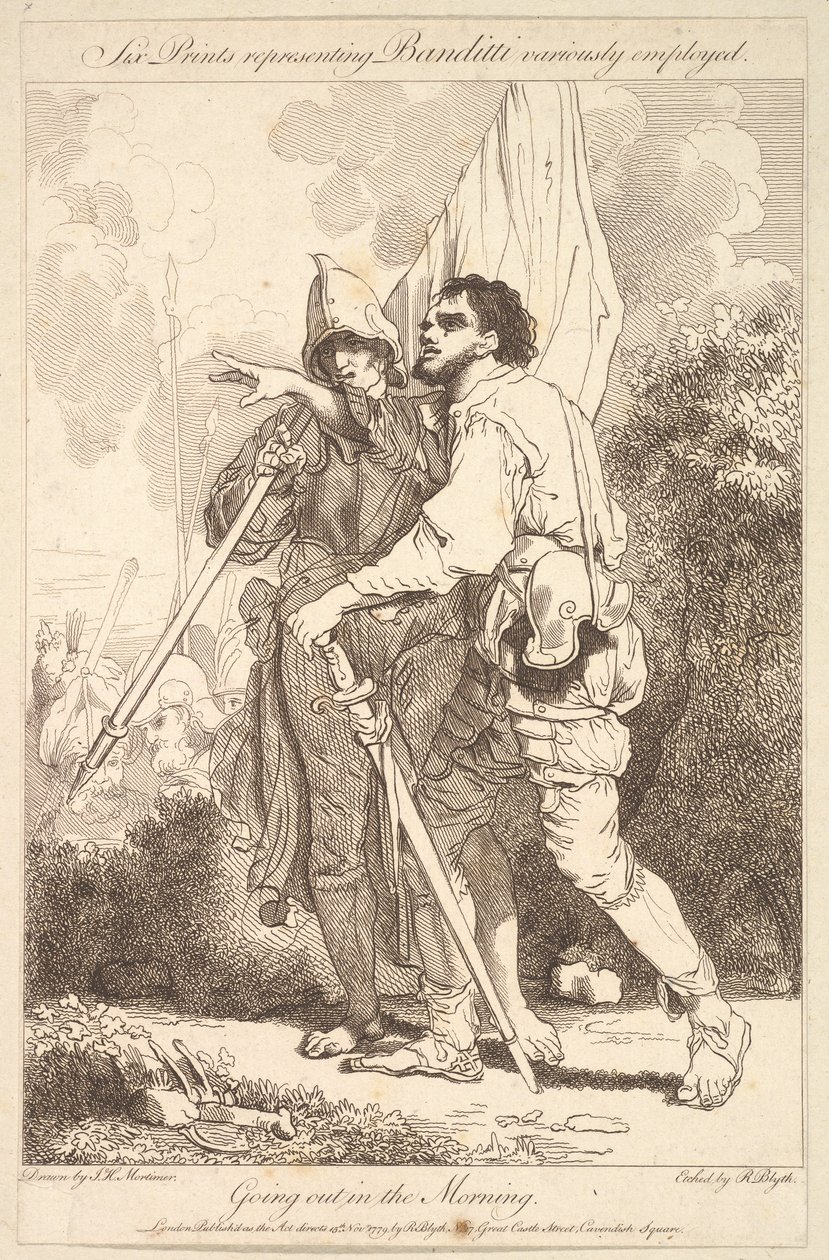 الخروج في الصباح ، 15 نوفمبر 1779. بواسطة روبرت بليث