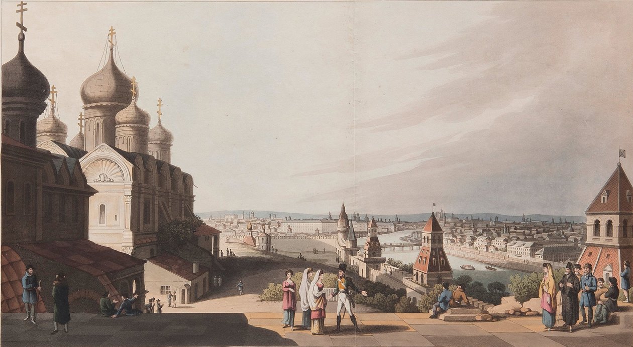 موسكو ، 1816 بواسطة روبرت بوير