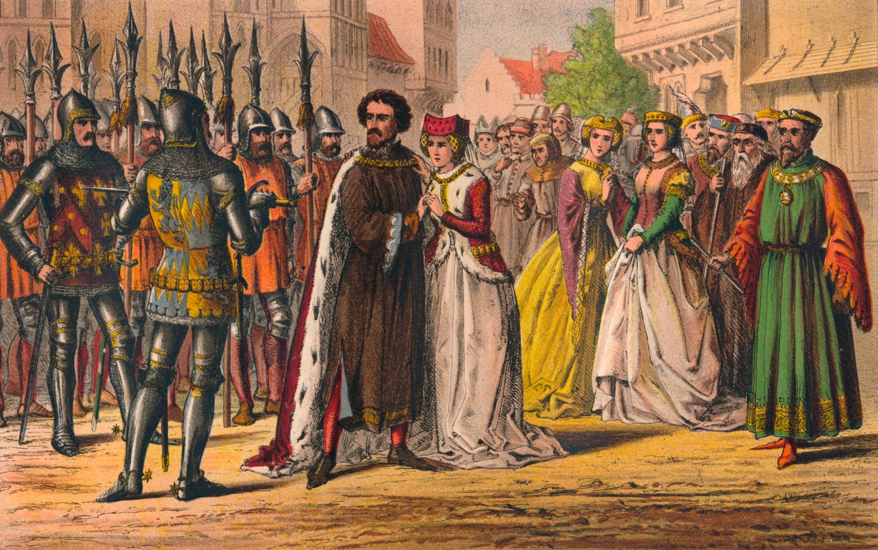 يا سيدي ، عقل Bolingbroke هو التغيير ، يجب أن بومفريت ، وليس إلى البرج ، c1875 بواسطة روبرت تشارلز دادلي