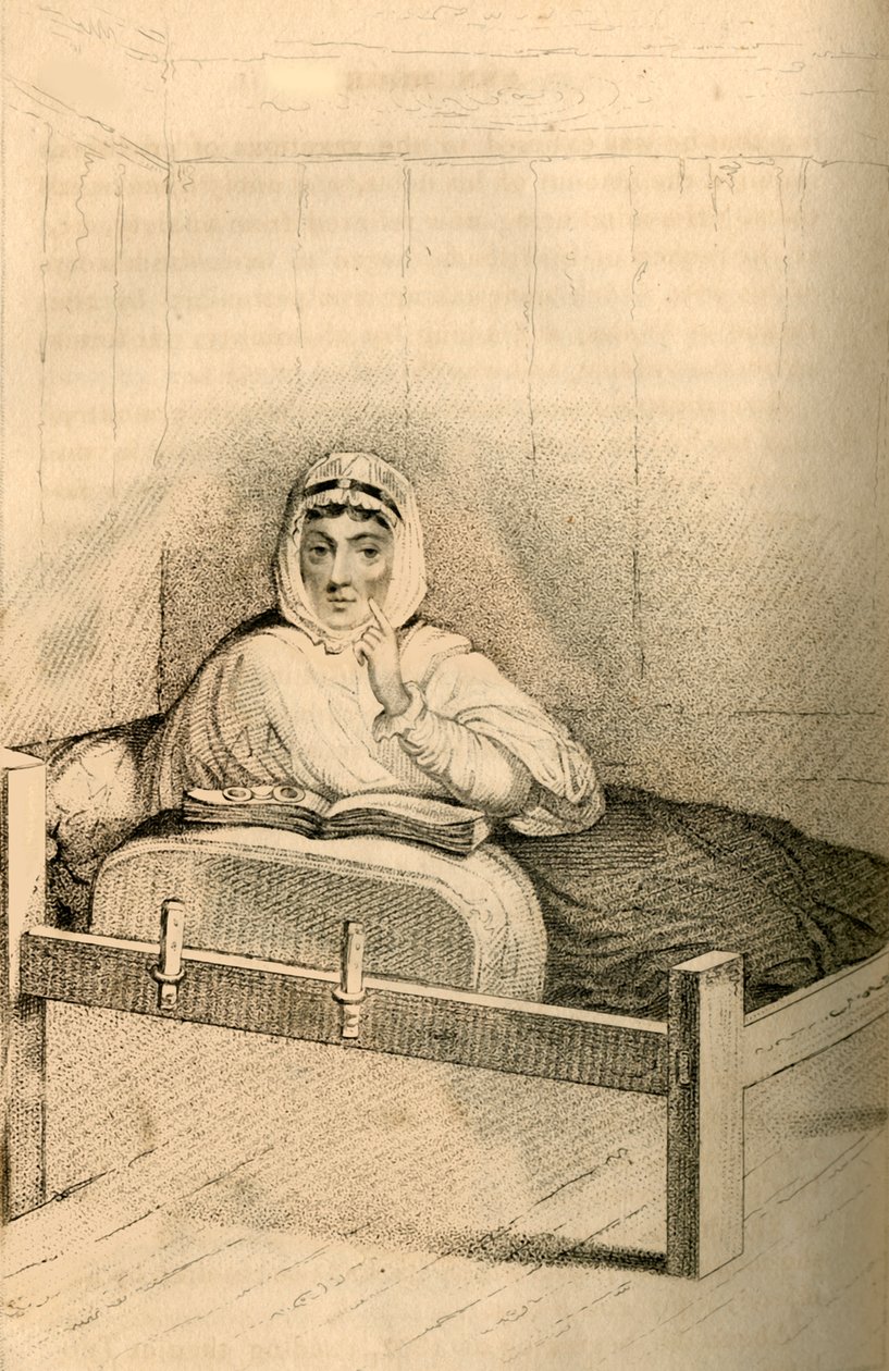 آن مور ، المرأة الصائمة في توتبيري ، 1822. بواسطة روبرت كوبر
