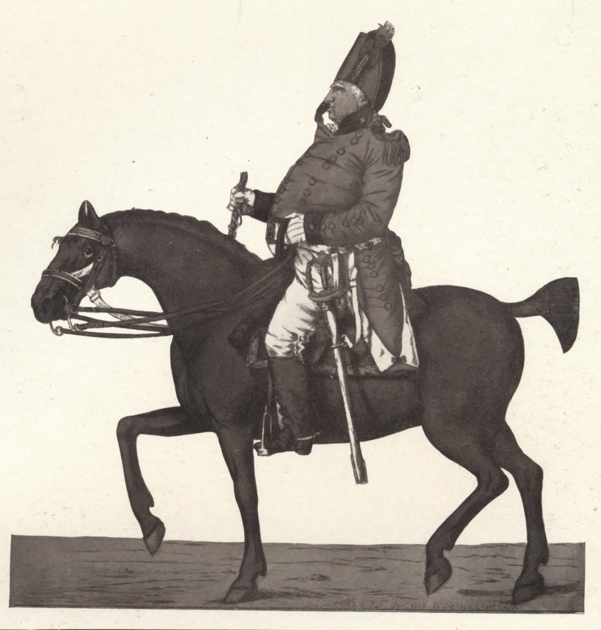 نظرة عامة على إنجلترا القديمة الفوج 41 من ويلز ، 1770-1810 ، 1909 بواسطة روبرت دايتون