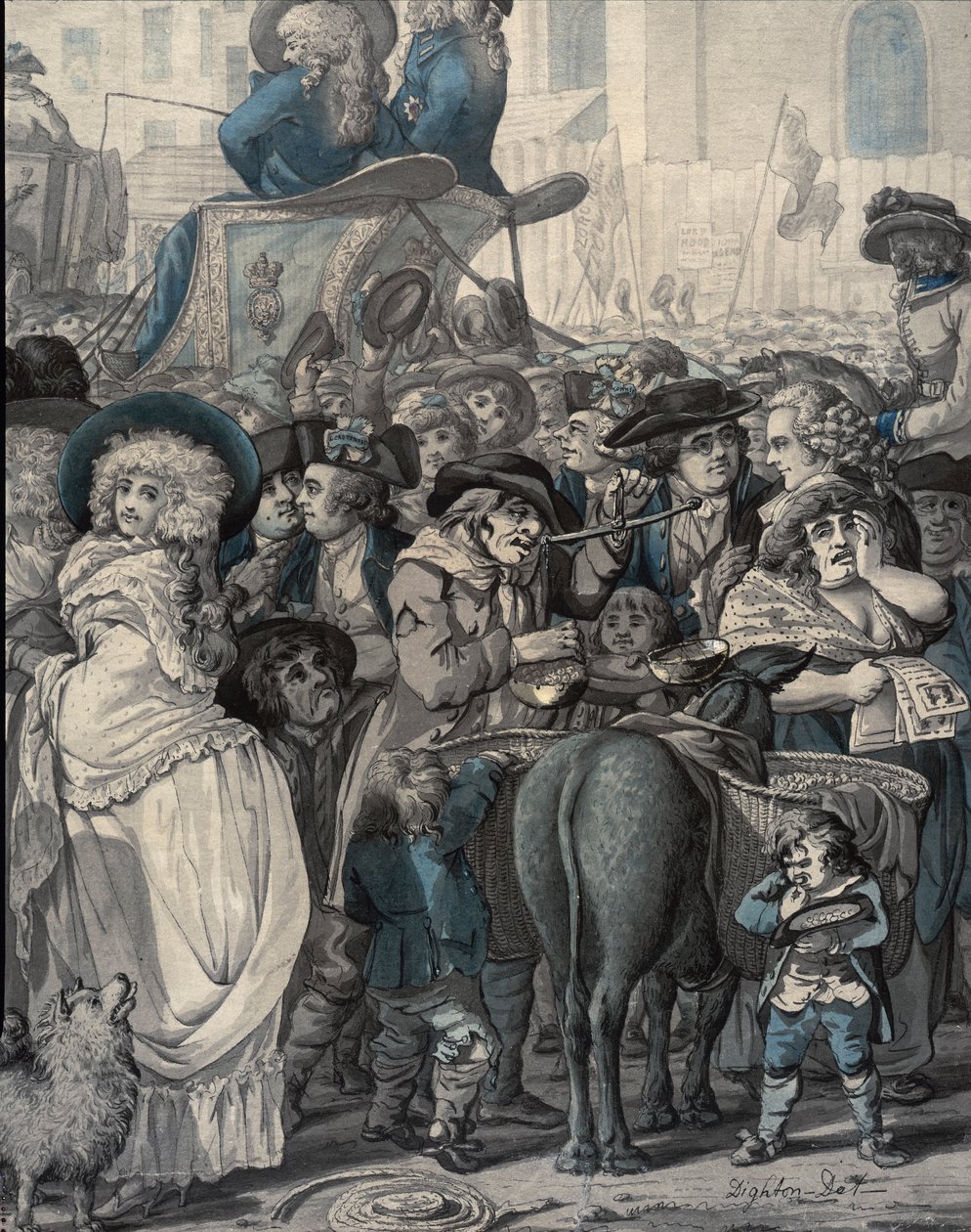 تفاصيل من "انتخابات وستمنستر عام 1788" بواسطة روبرت دايتون