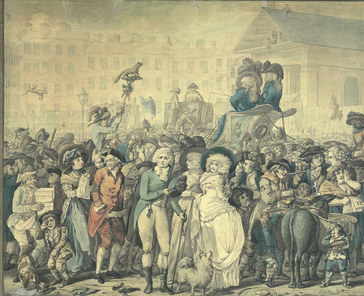 تفاصيل من "انتخابات وستمنستر عام 1788" بواسطة روبرت دايتون
