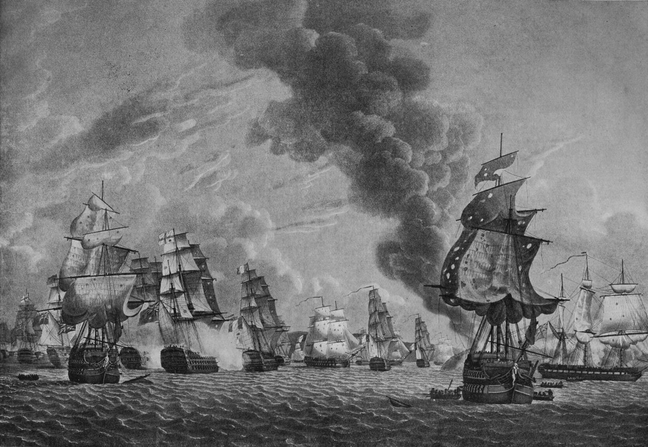 بريدبورت من LOrient ، c1796 بواسطة روبرت دود