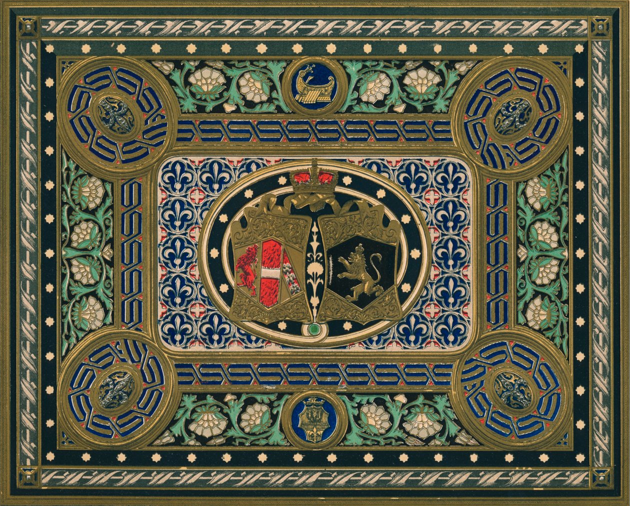 غلاف ألبوم بواسطة جيراردات فيينا ، 1863. بواسطة روبرت دادلي