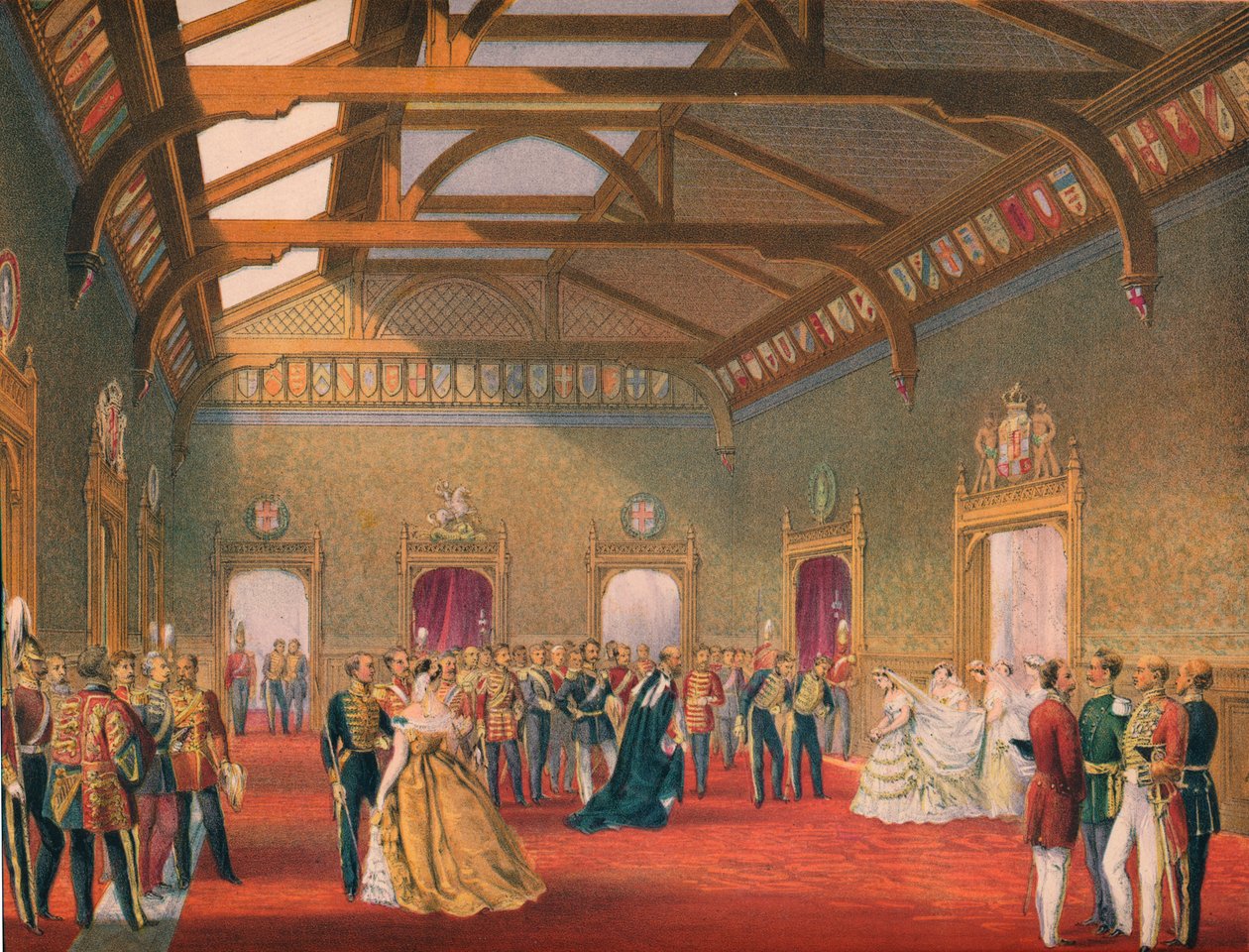 تنظيم موكب العروس ، 1863. بواسطة روبرت دادلي