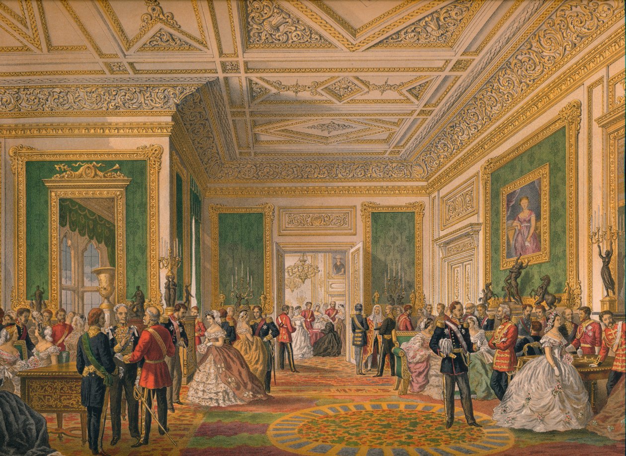 توقيع عقد تصديق الزواج ، 1863. بواسطة روبرت دادلي