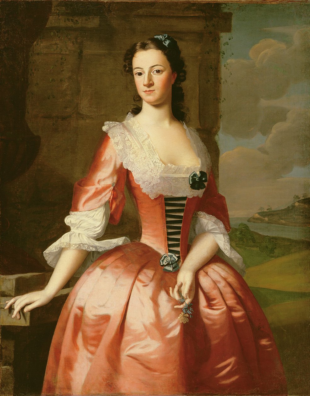 صورة للسيدة جون فينال (1724-57) 1748 بواسطة روبرت فيكي