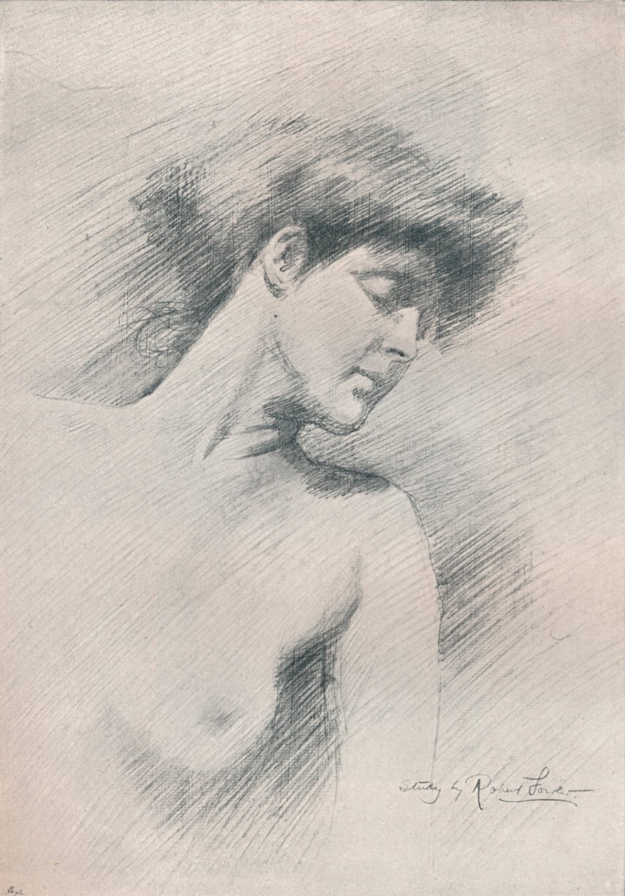 دراسة الإناث ، c1895 ، 1897 بواسطة روبرت فاولر