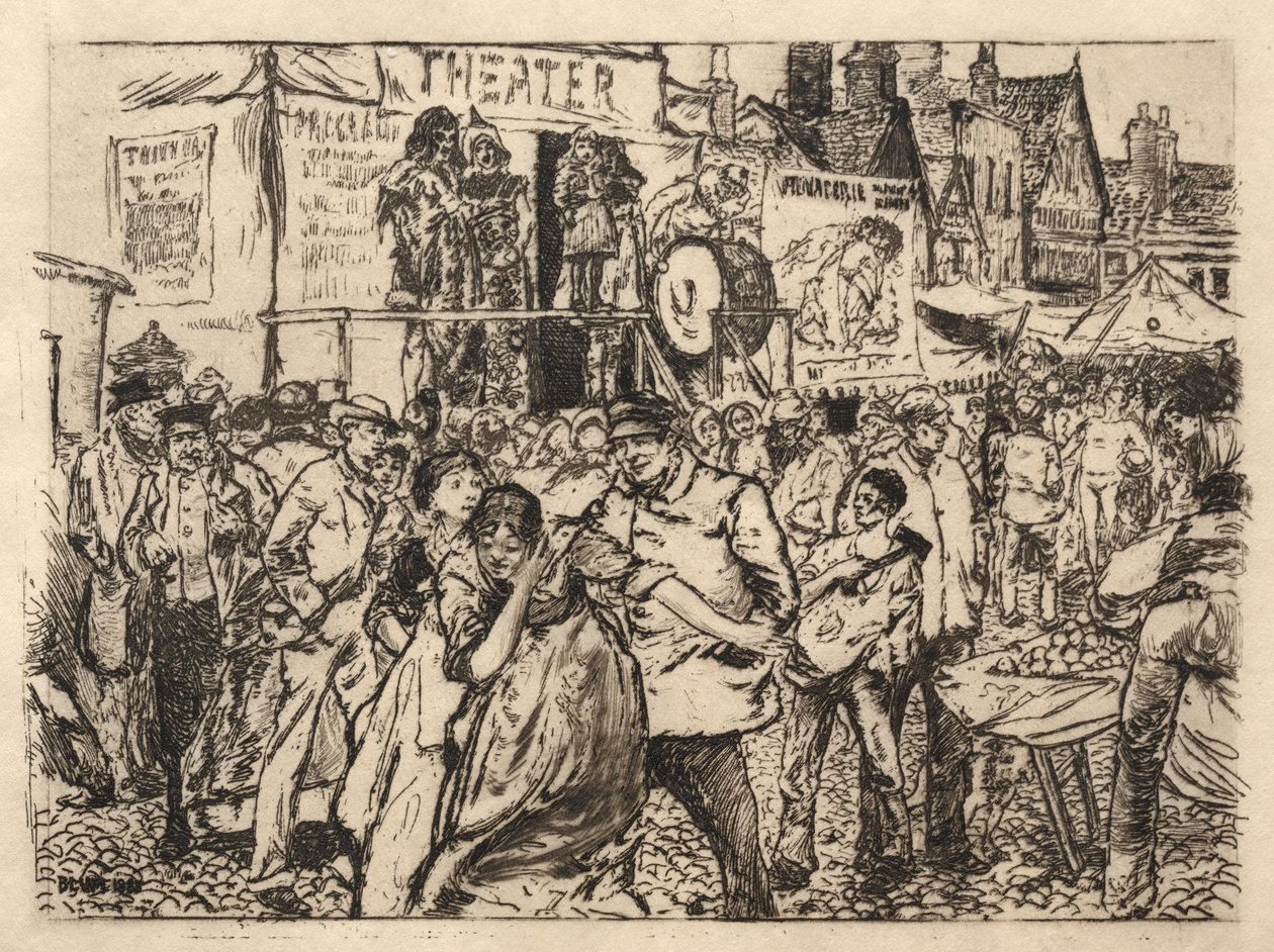 رسم توضيحي ، 1883. بواسطة روبرت فريدريك بلوم
