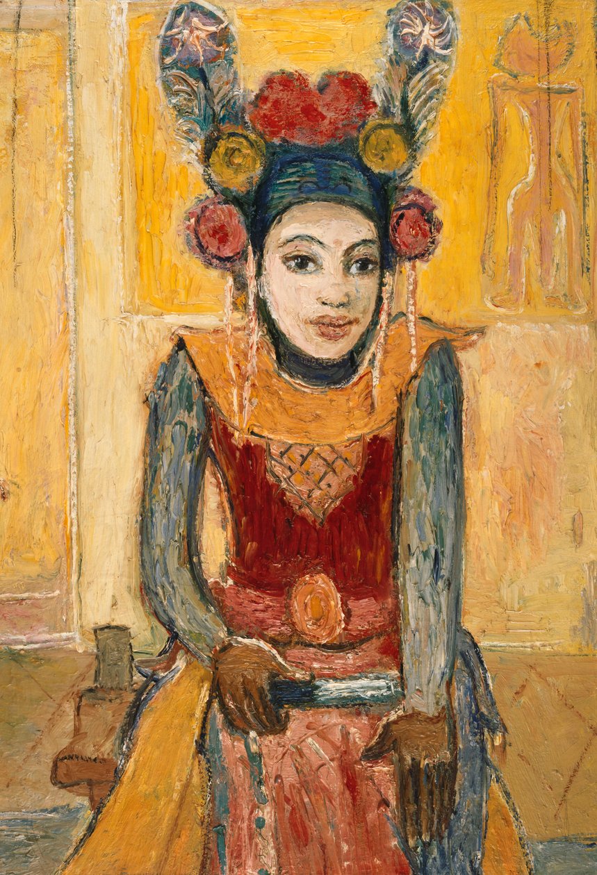 البالية الثانية. راقصة ليغونغ ، حوالي عام 1926. بواسطة روبرت جينين
