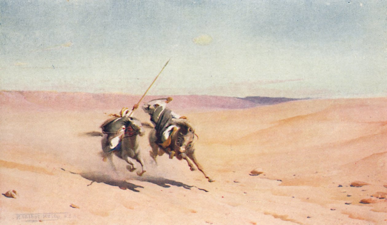 مبارزة ، c1880 ، 1904 بواسطة روبرت جورج تالبوت كيلي