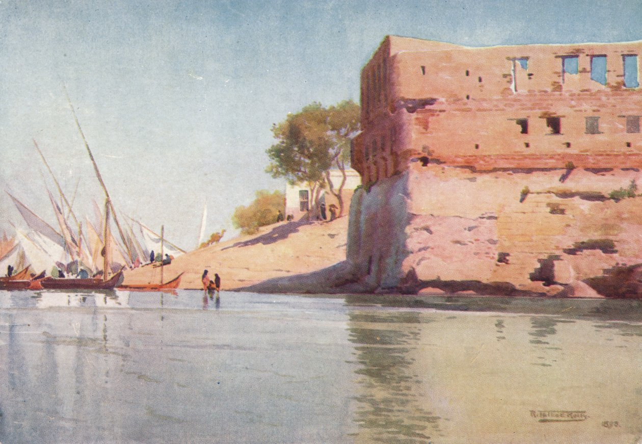 قصر مدمر في ميت جام ، c1880 ، 1904 بواسطة روبرت جورج تالبوت كيلي
