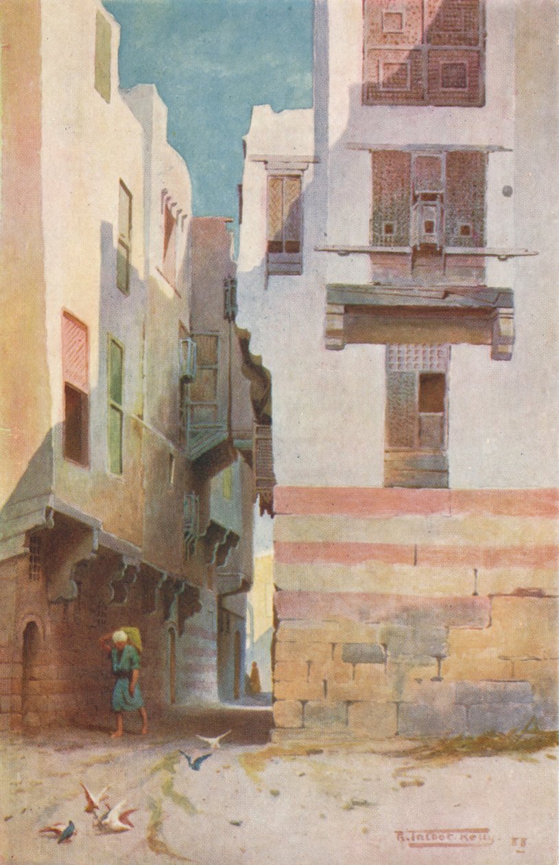 شارع في بولاق ، c1880 ، 1904 بواسطة روبرت جورج تالبوت كيلي